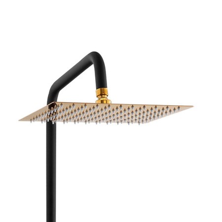 SPRCHOVÁ SÚPRAVA NA STENU CLARA S-1195BG ČIERNA/ZLATÁ