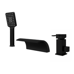 VODOVODNÁ BATÉRIA CASCADE S-1006B V4 3-OTVOROVÁ ČIERNA