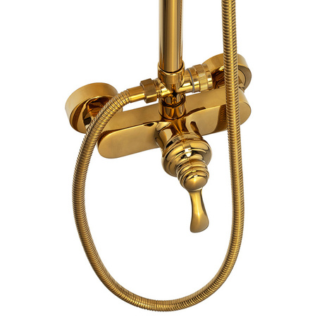 RETRO SPRCHOVÁ SÚPRAVA LORENZA NÁSTENNÁ S-1189 ZLATÁ