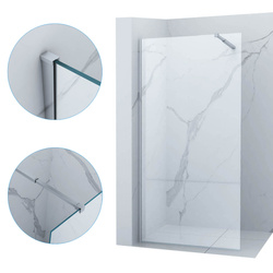 SPRCHOVÁ STENA WALK-IN 100x200 TRANSPARENTNÝ CHRÓM