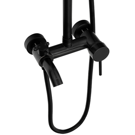 RETRO SPRCHOVÁ SÚPRAVA SENTIINI NÁSTENNÁ S-1188B ČIERNA