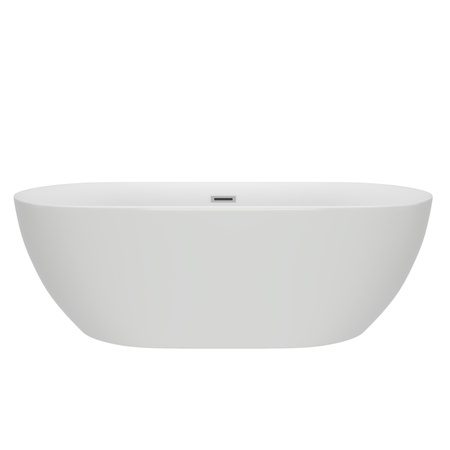 VOĽNE STOJACA VAŇA MIA AKRYLOVÁ 170×75×58 BIELA