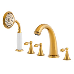 BATERIA VAŇOVÁ 5-OTVOROVÁ RETRO S-1214G ZLATÁ