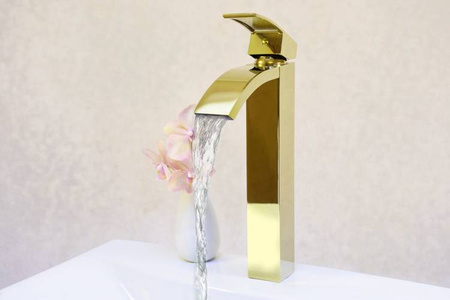 UMÝVADLOVÁ BATÉRIA NEIRA VYSOKÁ S-1020HG ZLATÁ