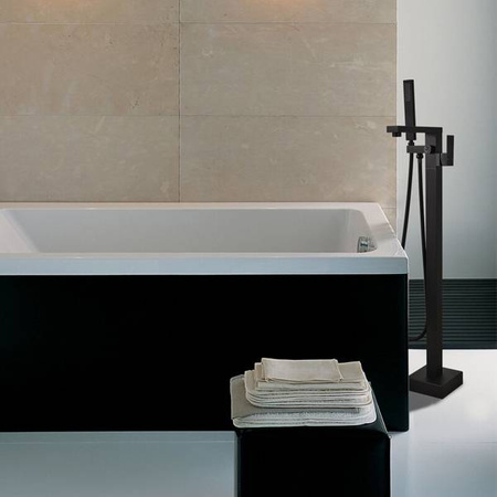 VOĽNE STOJACA VAŇOVÁ BATÉRIA CUBO S-1082B ČIERNA