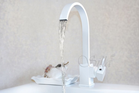 UMÝVADLOVÁ BATÉRIA PURO VYSOKÁ OTOČNÁ BIELA S-1004W