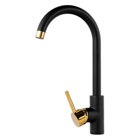 KUCHYNSKÁ BATÉRIA ROSA DREZOVÁ S-1003BG ČIERNA/ZLATÁ