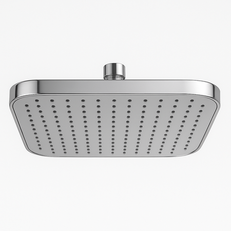 SPRCHOVÁ HLAVICA 26x23 CM S-167 CHRÓM