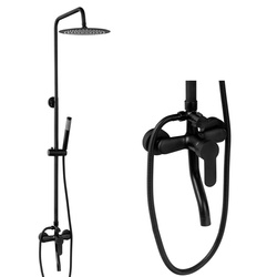 SPRCHOVÝ SET NÁSTENNÝ VALERIA S-1200B ČIERNY