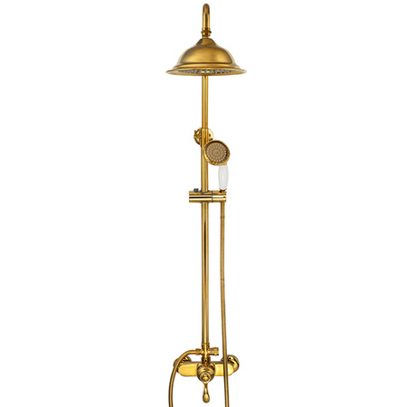 RETRO SPRCHOVÁ SÚPRAVA LORENZA NÁSTENNÁ S-1189 ZLATÁ