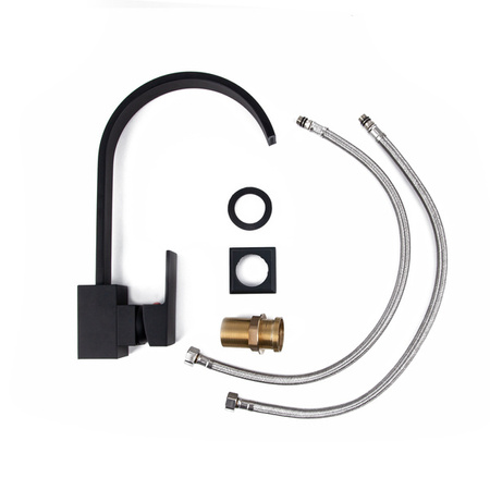 UMÝVADLOVÁ BATÉRIA PURO VYSOKÁ OTOČNÁ S-1004B ČIERNA