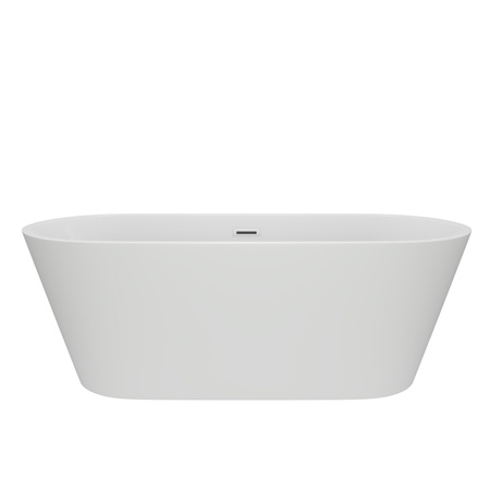 VOĽNE STOJACA VAŇA EMILY AKRYLÁTOVÁ 150×75×58 BIELA