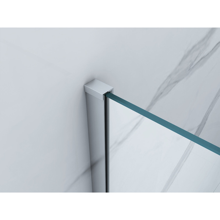 SPRCHOVÁ STENA WALK-IN 90x200 TRANSPARENTNÝ CHRÓM