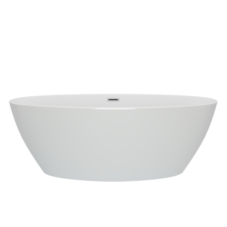 VOĽNE STOJACA VAŇA SKYLER 170×80×58 BIELA